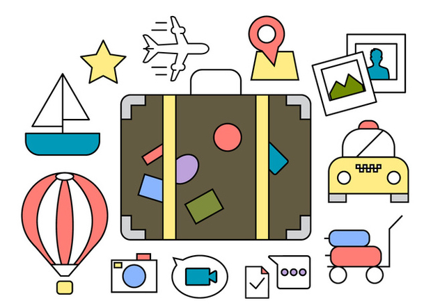 Free Travel Icons - Free vector #404551