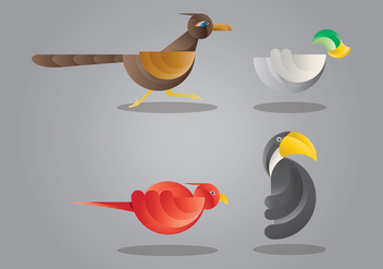 Roadrunner Bird Illustration - бесплатный vector #407041