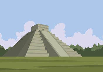 Piramide Mayan Free Vector - бесплатный vector #409781
