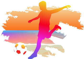 Beach Soccer Sport - бесплатный vector #412021