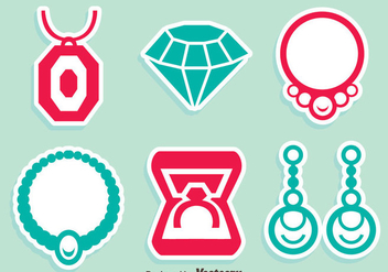 Jewelry NIce Icons Vector - бесплатный vector #413701