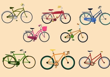 Free Bicicleta Vector - бесплатный vector #415611