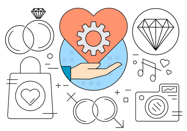 Free Engagement Icons - vector #419281 gratis