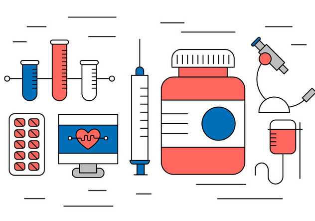 Free Medical Icons - vector #420301 gratis
