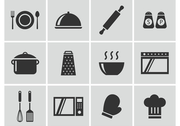 Free Cocina Vector Icons - vector #421201 gratis