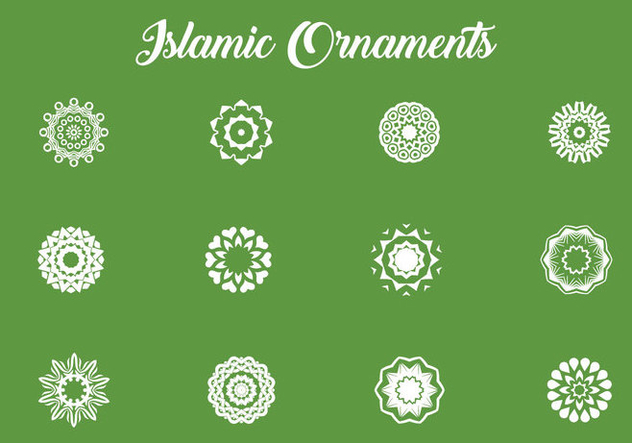 Various Of Islamic Ornaments - бесплатный vector #432671