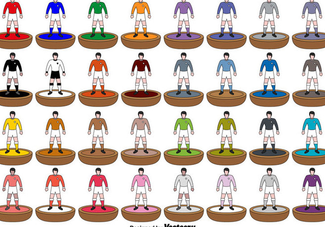 Subbuteo Players icons - Vector - Free vector #437691