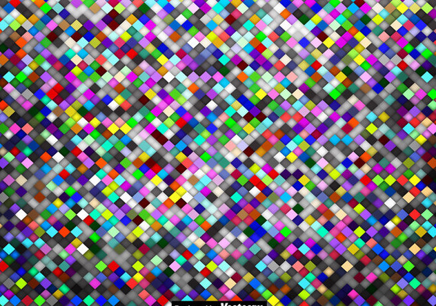Vector Colorful Tiled Background - vector gratuit #443021 