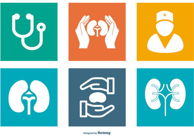 Urology Related Icon Collection - Free vector #444971