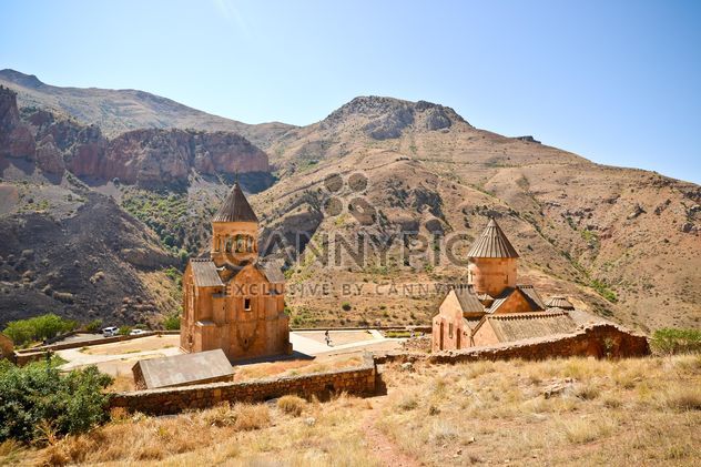 Ancient Noravank monastery in the mountains of Armenia - бесплатный image #449581