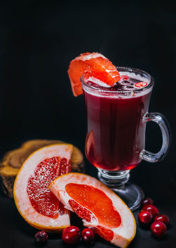 Hot Grapefruit And Cranberry Drink.jpg - Free image #450371