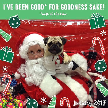 Boo Lefou's First Photo With Santa! - image gratuit #450851 
