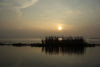 Evening on Po river delta, Gorino. - Kostenloses image #468251