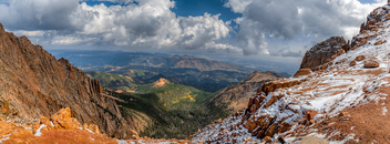 Descending Pikes Peak Highway - Free image #484281