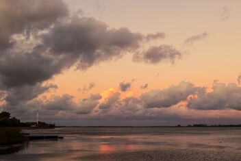 Sunset near Stralsund (Germany) - Kostenloses image #487251