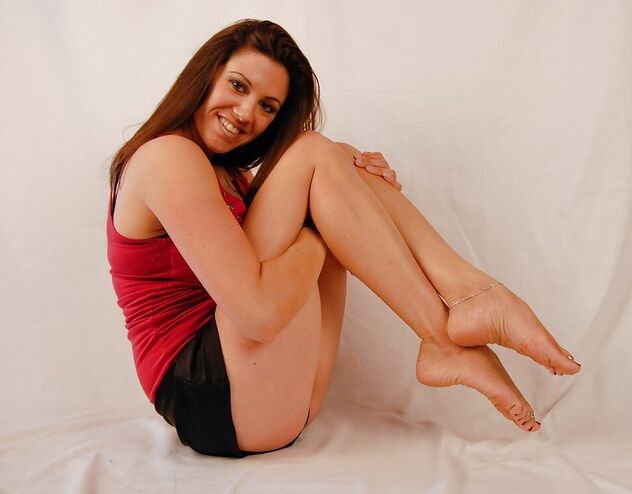 Barefoot Leg Pose In Toe Rings - Free image #489961