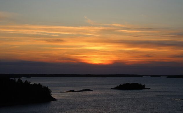 Sunset in the archipelago - Free image #498731