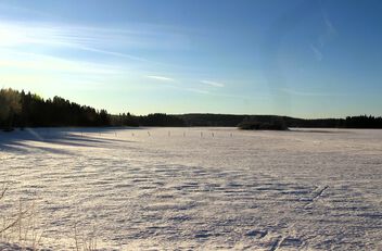 Winter lake view - image #504741 gratis